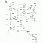 Vulcan 1500 Nomad (VN1500-G2A) Задний торм цилиндр