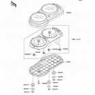 Ninja ZX-9R (ZX900-E1) Приборы