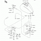 Vulcan 1500 Nomad (VN1500-G2A) Испарительная система топлива