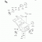 KDX220R (KDX220-A7) Катафоты