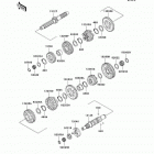 Vulcan 1500 Classic (VN1500-E4) Transmission(vnt50ae077439-)