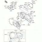 Vulcan 1500 Nomad (VN1500-G2A) Крышки двигателя правые
