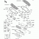 Vulcan 1500 Nomad (VN1500-G2A) Подножки