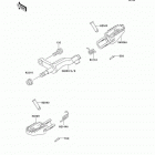 KLX300R (KLX300-A4) Подножки