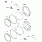 KDX220R (KDX220-A7) Колеса,покрышки