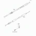 KX100 (KX100-C3) Тросы управления