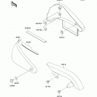Vulcan 800 Classic (VN800-B5) Боковые обтекатели