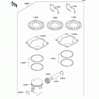 KX80 (KX80-W3) Optional parts(top end kit)