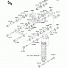 KX125 (KX125-L2) Задняя подвеска