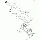 Vulcan 500 LTD (EN500-C5) Крылья
