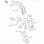KLR650 (KL650-A14) Крылья