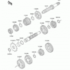KX80 (KX80-W3) Трансмиссия