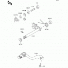 KX125 (KX125-L2) Механизм переключения передач