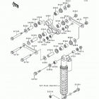 KX250 (KX250-L2) Задняя подвеска