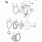 KX250 (KX250-L2) Воздухозаборник