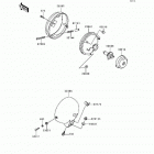 Vulcan 500 LTD (EN500-C5) Фара