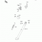 KLR650 (KL650-A14) Подножка