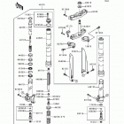 KX250 (KX250-L2) Передняя вилка