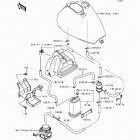 Vulcan 500 LTD (EN500-C5) Испарительная система топлива