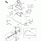 Vulcan 500 LTD (EN500-C5) Топливный бак