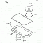 Vulcan 500 LTD (EN500-C5) Поддон картера
