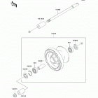 Vulcan 800 Classic (VN800-B5) Переднее колесо