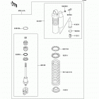 KX100 (KX100-C3) Амортизатор