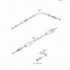KX250 (KX250-L2) Тросы управления
