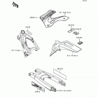KX250 (KX250-L2) Наклейки предупреждения