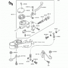 Vulcan 500 LTD (EN500-C5) Главный тормозной цилиндр,передний