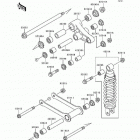 Vulcan 800 (VN800-A2) Подвеска  /  амортизатор