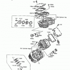 Vulcan 1500 (VN1500-A10) Крышка головки цилиндров