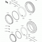 Vulcan 800 (VN800-A2) Покрышки