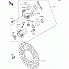 Vulcan 800 (VN800-A2) Передний тормоз