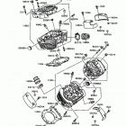Vulcan 1500 (VN1500-A10) Головка цилиндра