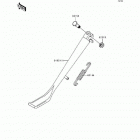Vulcan 800 (VN800-A2) Подножка