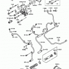 Vulcan 1500 (VN1500-A10) Масляный и водяной насос. фильтр масленый