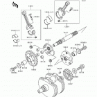 Vulcan 800 (VN800-A2) Коленвал