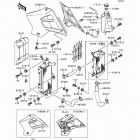 KDX200 (KDX200-H4) Radiator(kdx200-h4 / h5)