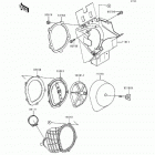 KX250 (KX250-L1) Воздухозаборник