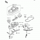 Ninja 500 (EX500-D3) Приборы