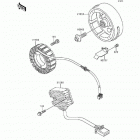 Ninja 500 (EX500-D3) Генератор
