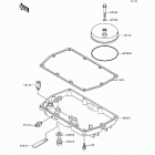 Ninja 500 (EX500-D3) Поддон картера