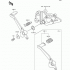 Ninja 500 (EX500-D3) Педаль тормоза