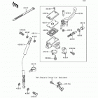 Ninja 500 (EX500-D3) Главный тормозной цилиндр,передний