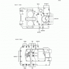 Ninja 500 (EX500-D3) Болты крепления картера