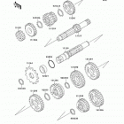KX60 (KX60-B10) Трансмиссия