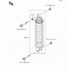 Ninja 500 (EX500-D3) Амортизатор