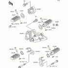Ninja 500 (EX500-D3) Подножки