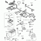Ninja 500 (EX500-D3) Электрика